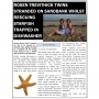 Rosen Trevithick twins stranded on sandbank...