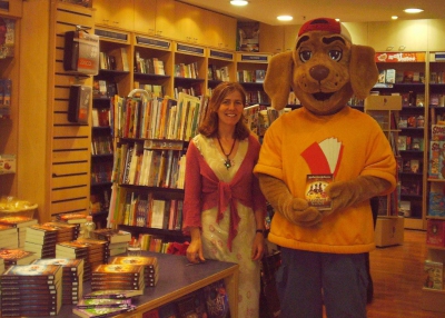 Katherine in Malta, promoting <i>Seven Fabulous Wonders</i>